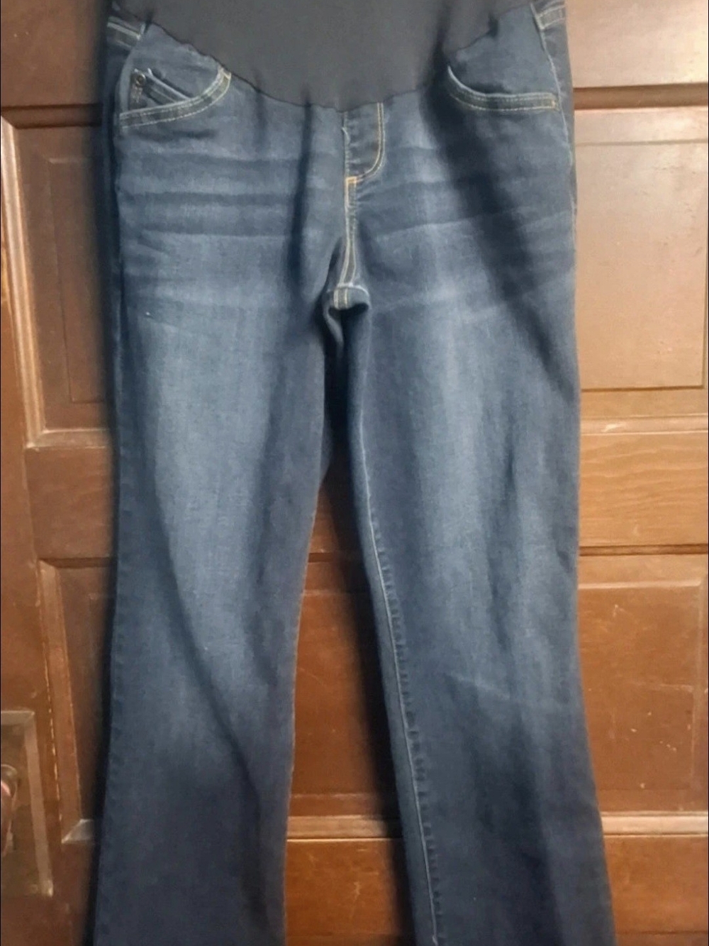 a:glow Women’s Dark Blue Boot Cut Jeans